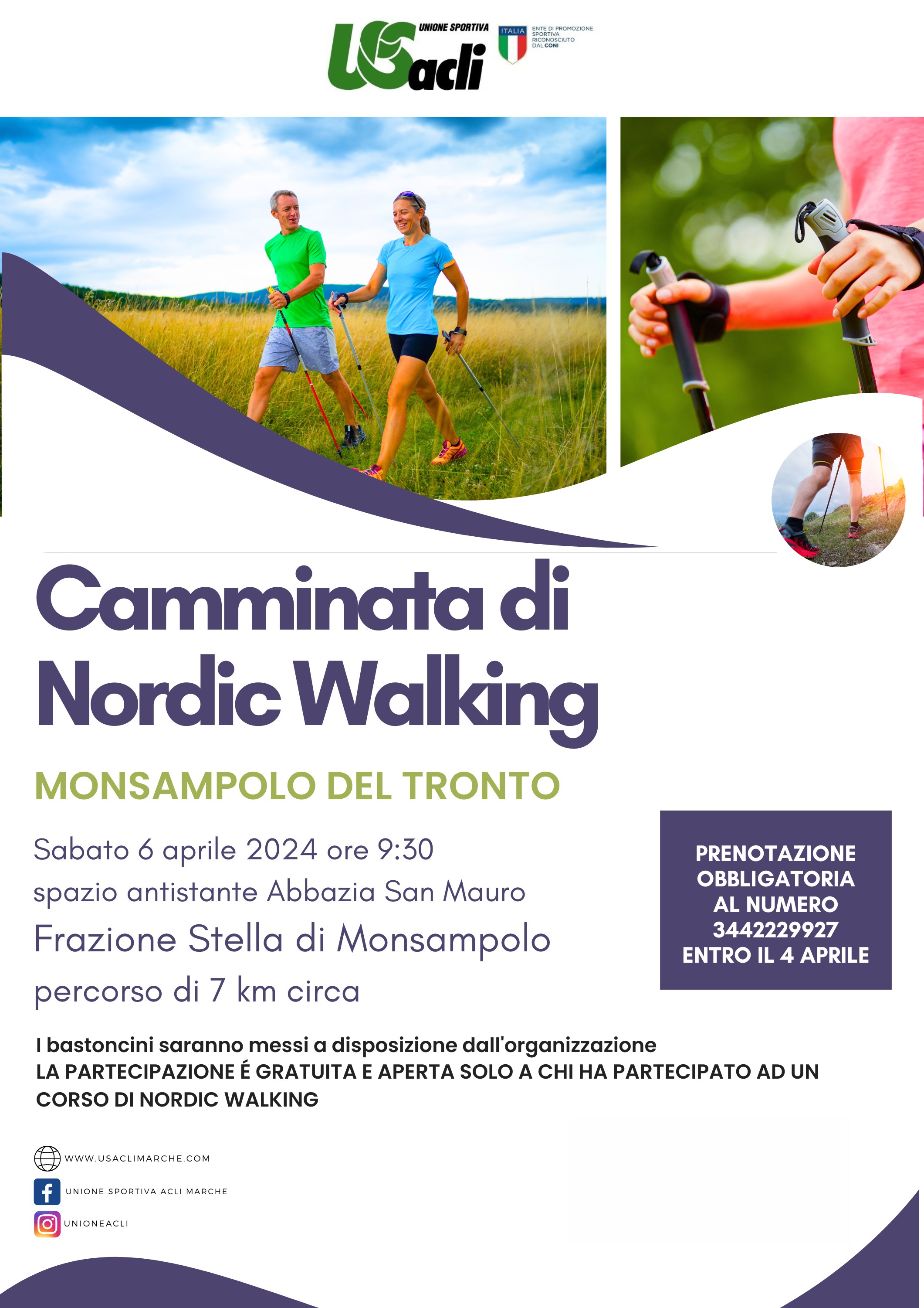 Nordic Walking 06.04.2024