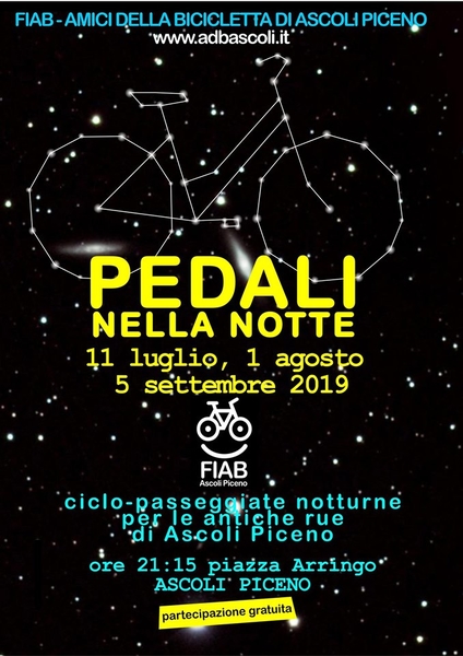 pedali notte 2019